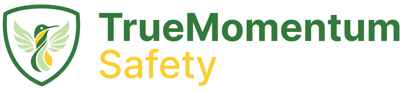 The TrueMomentum Safety Logo